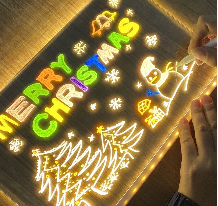 🎨LED Board🎁Compra 1 y llévate 7 bolígrafos de colores gratis